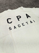画像をギャラリービューアに読み込む, 「CPA SAGETAI」 USコットンTシャツ【サンドベージュ地・ブラックプリント】