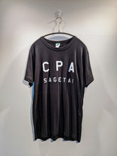 画像をギャラリービューアに読み込む, 「CPA SAGETAI」 トライブレンドTシャツ【ブラック地・白プリント】
