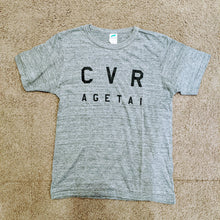 画像をギャラリービューアに読み込む, 「CVR AGETAI」 トライブレンドTシャツ【グレー地・黒プリント】