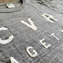 画像をギャラリービューアに読み込む, 「CVR AGETAI」 トライブレンドTシャツ【グレー地・白プリント】