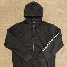 画像をギャラリービューアに読み込む, 「CPA SAGETAI」 ジップパーカー【ブラック/白プリント】