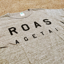 画像をギャラリービューアに読み込む, 「ROAS AGETAI」 トライブレンドTシャツ【グレー地・黒プリント】