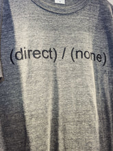 画像をギャラリービューアに読み込む, 「(direct) / (none)」 トライブレンドTシャツ【グレー地・黒プリント】