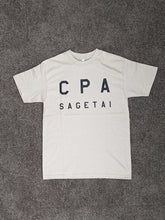 画像をギャラリービューアに読み込む, 「CPA SAGETAI」 USコットンTシャツ【サンドベージュ地・ブラックプリント】
