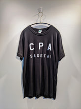 画像をギャラリービューアに読み込む, 「CPA SAGETAI」 トライブレンドTシャツ【ブラック地・白プリント】

