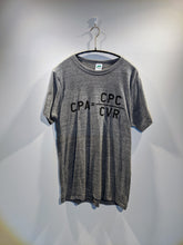 画像をギャラリービューアに読み込む, 「CPA = CPC / CVR」 トライブレンドTシャツ【グレー地・黒プリント】
