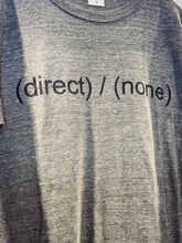 画像をギャラリービューアに読み込む, 「(direct) / (none)」 トライブレンドTシャツ【グレー地・黒プリント】
